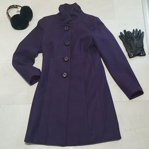 Violet Peacoat from J.Crew